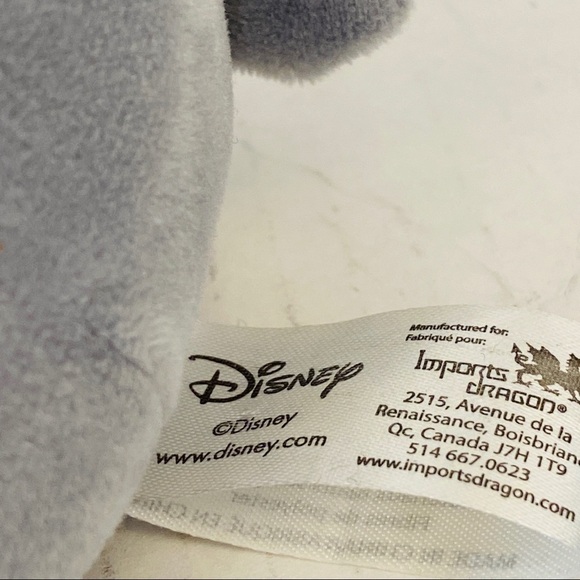 Disney dumbo plush 24cms 9” high elephant - Picture 7 of 9